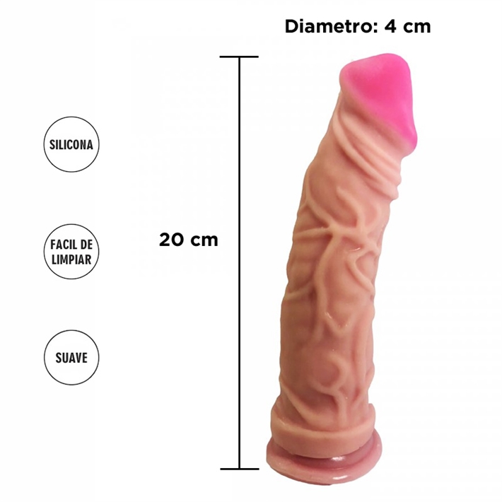 CHAMP dildo - 18 x 5 cm - Imagen 2