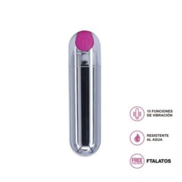 Bala vibradora Silver - recargable