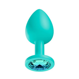 Plug Rubi de silicona redondo medium