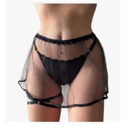 Pollera + tanga + liga